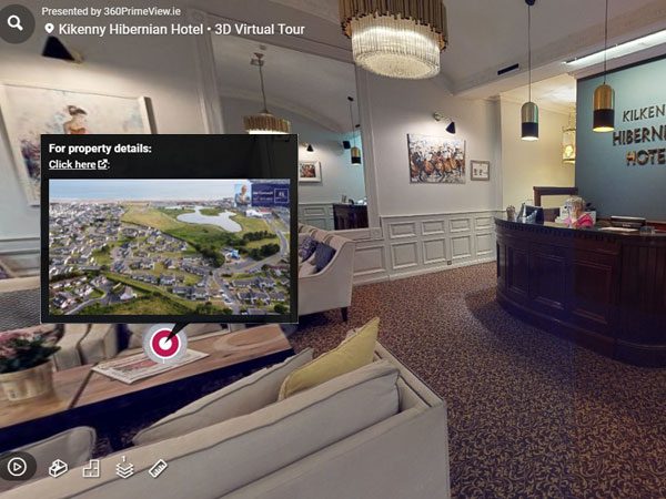 3D Tours for Hotels - Hotspots